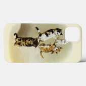  katten spelen Kittens, Humor Case-Mate iPhone Case (Achterkant (horizontaal))