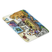 Katten Spelen Pathfinder door Carrie Michael Magneet (Rechterzijde)