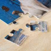 Katten spelen rond, Rabat, Marokko Legpuzzel (Zijkant)