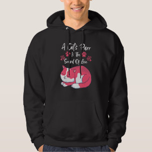 Katten Sponnen geluid van liefdeskatten, dierenart Hoodie