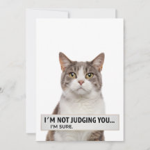 Katten spotten Sarcasme Quote Minimaal Design