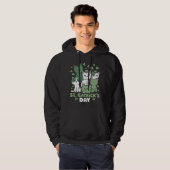 Katten St. Patrick's Dag Grappige Catrick's Dag Hoodie (Voorkant volledig)