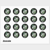 Katten St. Patrick's Dag Grappige Catrick's Dag Ronde Sticker (Vel)