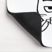 Katten staan 's nachts op - grappige Muismat (Hoek)