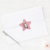 Katten Star Sticke Ster Sticker (Envelop)