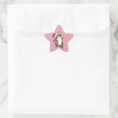 Katten Star Sticke Ster Sticker (Tas)