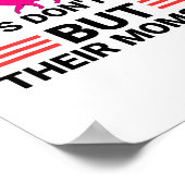 Katten stemmen niet, maar hun moeders doen Kamala  Poster (Hoek)