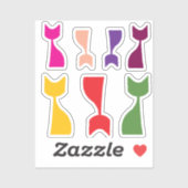 Katten Sticker (Vel)