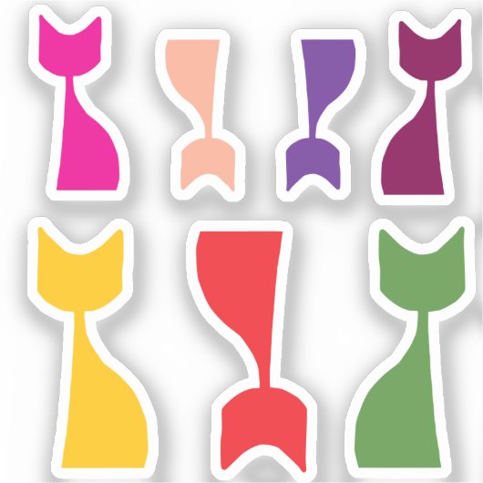 Katten Sticker (Voorkant)
