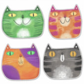 Katten Sticker (Voorkant)