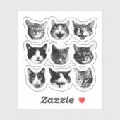 Katten Sticker (Vel)