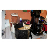 Katten stoofpot magneet (Horizontaal)
