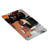 Katten stoofpot magneet (Rechterzijde)