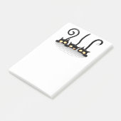 Katten Stout, Speels en Grappige Karakters Post-it® Notes (Schuin)