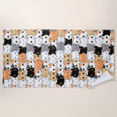 Katten Strandlaken (Voorkant)