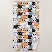 Katten Strandlaken (Voorkant)