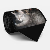 katten stropdas (Opgerold)