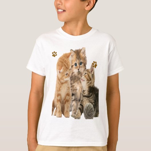 Katten T-shirt (Voorkant)