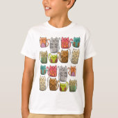 Katten! T-shirt (Voorkant)