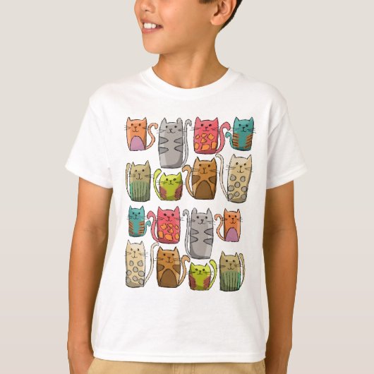 Katten! T-shirt (Voorkant)