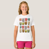 Katten! T-shirt (Voorkant volledig)