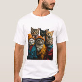 Katten T-shirt (Voorkant)