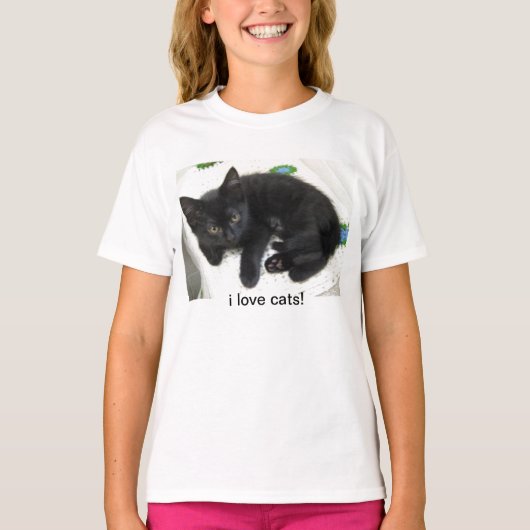 katten t-shirt (Voorkant)