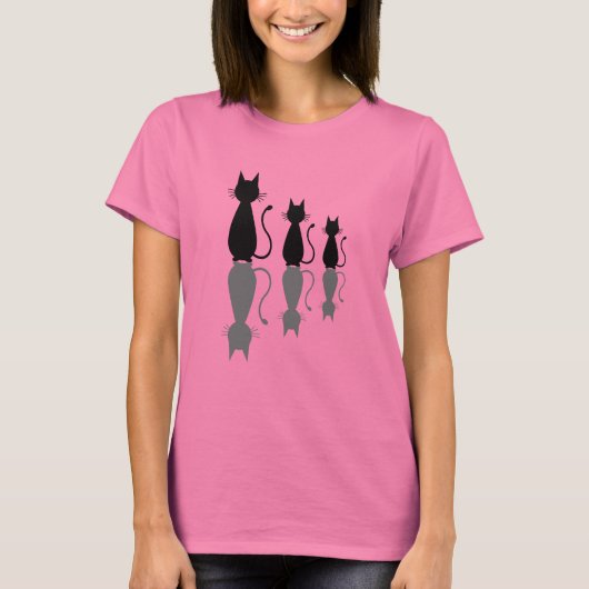 Katten T-shirt (Voorkant)