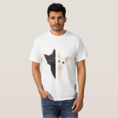 katten t-shirt (Voorkant volledig)