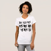 Katten T-shirt (Voorkant volledig)