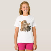 Katten T-shirt (Voorkant volledig)