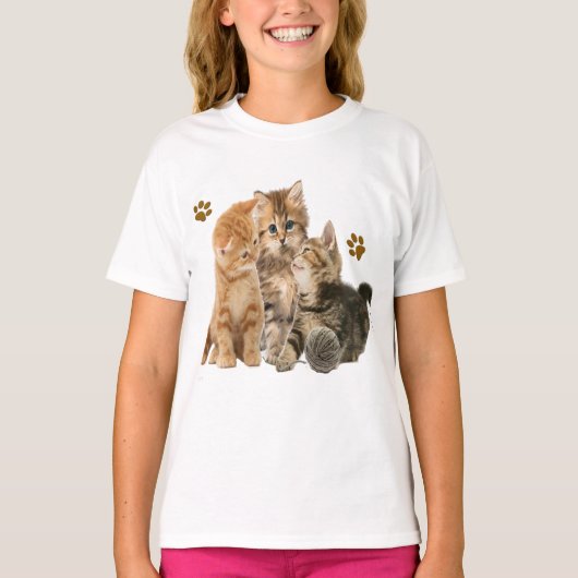 Katten T-shirt (Voorkant)