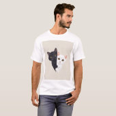 katten t-shirt (Voorkant volledig)