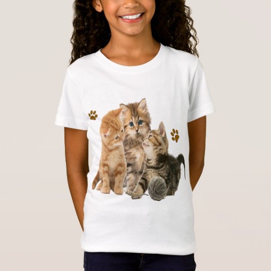 Katten T-shirt (Voorkant)