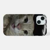 Katten T-shirt iPhone 15 Case (Achterkant horizontaal)