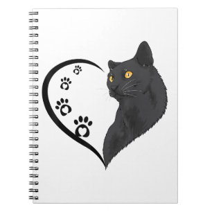 Katten T-shirt Katten T-shirts Voor Vrouwen Meisje Notitieboek