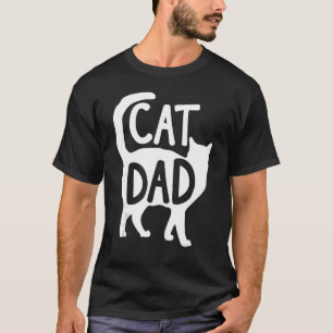 Katten T-shirt Vader Papa Kattenliefhebbers Vaderd