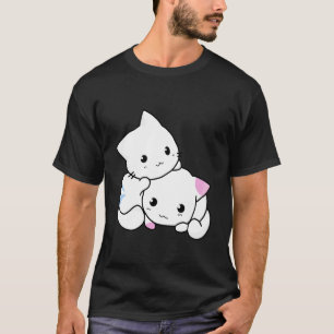 Katten T-shirt Vrouwen Mannen Kinderen Katten Grap