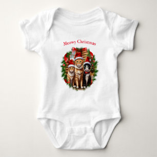 Katten T-shirts Kerst