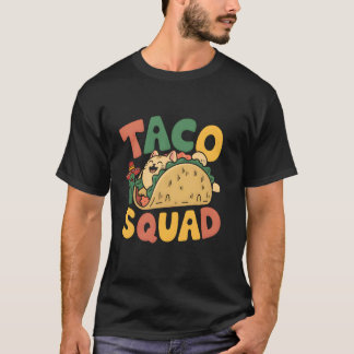 Katten Taco Team Cinco De Mayo Mexicaans Feest Fie T-shirt