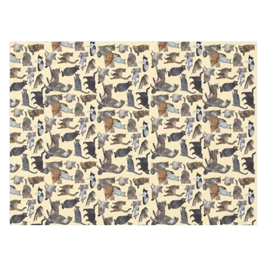 Katten Tafelkleed (Voorkant (Horizontaal))