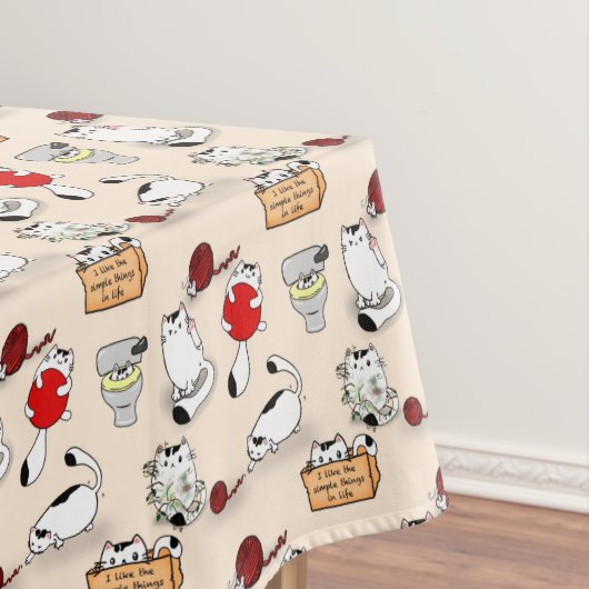 Katten Tafelkleed (Voorbeeld)