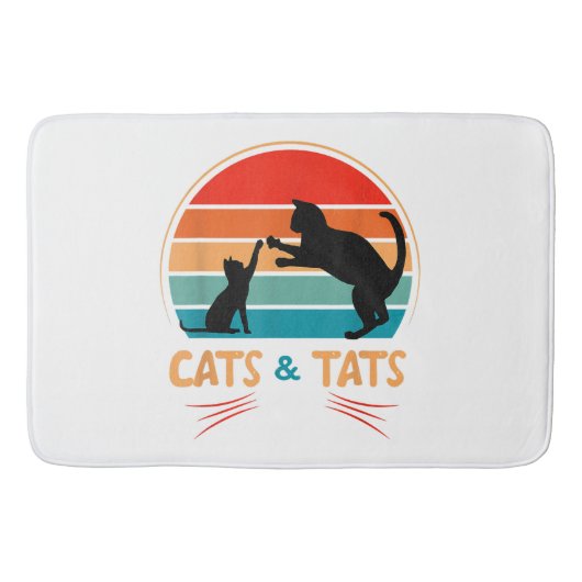 Katten & Tatoeages - Kat Badmat (Voorkant)