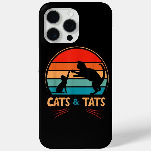 Katten & Tatoeages - Kat Case-Mate iPhone Case (Achterkant)