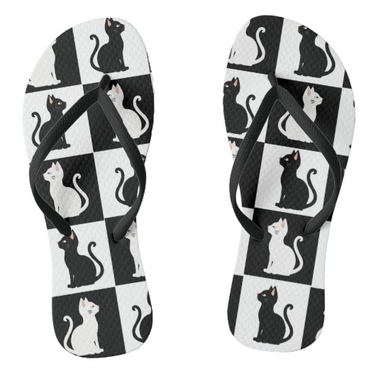 katten teenslippers (Voetbed)