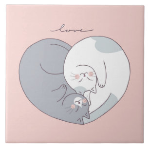 katten  tegeltje