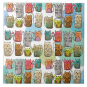 Katten! Tegeltje (Voorkant)