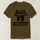 Katten tegen Catcalls2 T-shirt (Design voorkant)