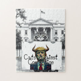 Katten tegen corruptie legpuzzel