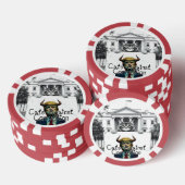 Katten tegen corruptie poker chips (Opstapeling)